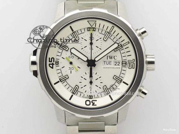 MIROTIME 0825 Fashionable Mark XVIII IW327002 V6F Best Edition White Dial On Black Leather Strap A 7312